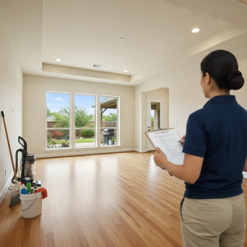 Check list for cleaning